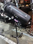 Atlas Comet Theatrical Follow Spot Light With Roll Around Stand Clean!. Fixed Price $695.00.