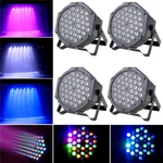 U King 4PCS 72W Stage Led Rgb Color Changing DMX-512 Dj Party Lighting. Fixed Price $99.95.