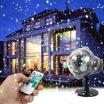 Christmas Snowflake Projector Led,moving Snowfall Laser Light Outdoor Landscape. Fixed Price $16.99.