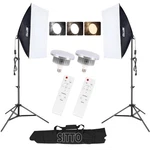 2X 85W Studio Led Softbox Lighting Kit Photography Video Tripod. Fixed Price $68.99.