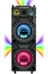 Qfx PBX-1212 12" Party Speaker +bluetooth +usb/sd/fm +3-DISCO Rgb Lights. Fixed Price $279.90.