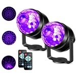 Litake Uv Black Lights For Glow Party, 6W Led Disco Ball Strobe Da.... Fixed Price $40.47.