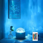 Ocean Wave Projector Light, 16 Color Water Ripple Lamp With Remote Control, 3.... Fixed Price $23.48.