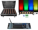 Rockville Best Strip 60 Pack Black (6) Lights+charging Case+wireless Dmx Control. Fixed Price $1269.00.