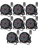 Holdlamp Rechargeable Par Lights 36W Rgb Battery Powered, Wireless Led- 8 Pack. Fixed Price $181.99.