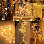 3/6/9M Usb Led Firecracker String Lights Remote Fairy For Party Xmas Gard. Fixed Price $19.99.