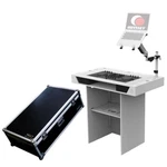 Odyssey Djmobile-w Podium 37 In White Idjnow. Fixed Price $1999.95.
