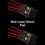 Omnisistem Red Laser Gloves Left & Right Pair 4 Unique Beams. Fixed Price $249.99.