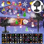 Christmas 16 Slides Led Snowflake Projector Moving Outdoor Landscape Xmas Lamp. Fixed Price $16.99.
