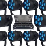 10 Piece Blizzard Lb Hex Unplugged + Pc. Charging Road Case Package. Fixed Price $2621.99.