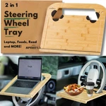 2 1 Steering Wheel Tray Car & Food Table Essentials Double Si.... Fixed Price $57.97.