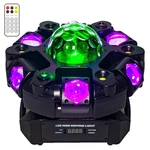 Moving Head Dj Light Rgbw 120W Color-changing Glowing Magic Ball, Red Green S.... Fixed Price $159.70.