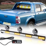 35" 32 Led Strobe Light Bar Emergency Warning Traffic Advisor Arrow-amber White. Fixed Price $62.99.