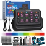 Wireless Switch Panel, 4/6/8/12 Gang Led Light Circuit Control Relay System Box. Fixed Price $156.51.