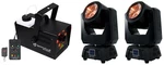 (2) Chauvet Dj Intimidator Beam Q60 60W Rgbw Led Moving Head Lights + Fogger. Fixed Price $1349.03.