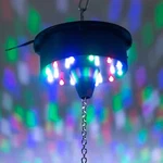 Black Heavy Duty Disco Ball Rotating Motor 18 Led Lights Party Events Supplies. Fixed Price $21.62.
