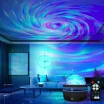 Projector Galaxy Starry Sky Night Light Ocean Party Speaker Led Lamp Remote. Fixed Price $14.99.