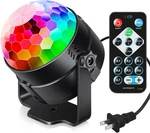 Sound Activated Party Lights With Remote Dj Lighting, Disco Ball Strobe. Fixed Price $13.63.