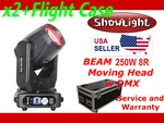 Showlight Beam 250W 8R Moving Head With Flight Case. Fixed Price $399.00.
