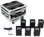 Chauvet Dj Freedom Flex H9 Ip X6 Wash Lights With Rolling Case. Fixed Price $3639.99.