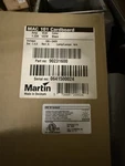 Martin Mac 101 Cardboard Box Black, Mpn 90231600, Made Denmark. Fixed Price $455.00.