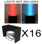 (16) Dj Wedding Venue Slimpar 38 56 64 Led Uplighting Covers. Fixed Price $422.99.