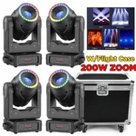 200W Led Zoom Moving Head Rgbw Gobo Beam Stage Spot Lighting Dj Disco Dmx. Fixed Price $140.99.