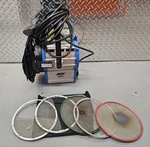 Arri 1000W Plus Fresnel - Film Production Light Barn Doors 4 Scrims Bulb. Fixed Price $425.00.