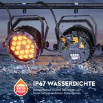 Outdoor 270W Waterproof Rgbwa+uv Led Par Dmx Stage Wash Beam Dj Lighting. Fixed Price $389.99.