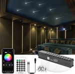 Chinly Meteor 3W 96PCS 0.03IN 9.8FT Bluetooth 12LEDS Fiber Optic Lights Kit Remo. Fixed Price $63.79.