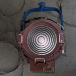 Mole Richardson Type 407 Baby Spotlight Solarlight No Bulb Barn Door.. Fixed Price $85.00.