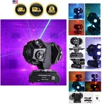 Moving Head Dj Light With Rotating Beam Stage Sound Activated Disco Party. Fixed Price $353.05.