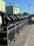 (12) Martin Mac Viper Performance Moving Head Lights (w/ 6 Case/clamp/bracket). Fixed Price $12600.00.