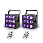 Battery Powered Stage Par Light - 2PACK 54W Rgbwa+uv 6IN1 Rechargeable Led St.... Fixed Price $206.23.