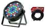 American Eliminator Lp 42 Rgbw 1 Watt Led Dmx Par Wash Light Adj + Cable. Fixed Price $94.99.