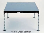 Biljax ST8100 4'X4' Steel Staging Decks. Fixed Price $296.00.