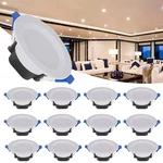 10PCS 7W Ceiling Dimmable Downlight Panel Spotlight 85-265V Us. Fixed Price $33.69.
