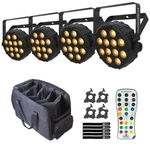 Chauvet Dj Slimpar Q12 Bt Ils Rgba Led Wash Uplights Bluetooth 4 Pack. Fixed Price $779.40.