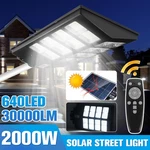 2000W Commercial Solar Street Parking Lot Road Lamp Led Lights High Bright. Fixed Price $69.94.