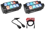 2) Rockville Spyder Led 8) Beam Moving Head Motorized Dmx Dj/party/club Lights. Fixed Price $231.80.