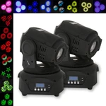 2X 90W Zoom Moving Head Beam Dmx Stage Dj Sharpy 3PRISM Party Lights. Fixed Price $337.99.