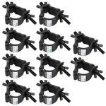 Gbgs 10 Pack Black Truss Clamps,aluminum Alloy Dj Light Clamp,fits O.d. 2 Inc.... Fixed Price $54.15.