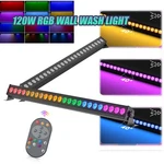 Dj Stage Light 24LED Rgb Wall Washer Sound Control Dmx Chase Effect Party Remote. Fixed Price $59.47.