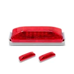 (3) 12 Led Red Marker Lights With Mounting Bases Replaces Truck-lite 19250R. Fixed Price $32.85.
