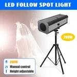 200W Led Stage Follow Show W/tripod Stand Usa. Fixed Price $187.75.