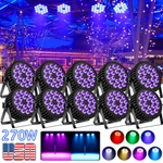 270W Rgbw Strobe Beam Stage Lights 18 Led Can Dmx Party Dj Disco Show. Fixed Price $188.09.