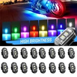 16 Pcs Wireless Led Strobe Lights 8 Colors Usb Rechargeable Anti-collision Lamps. Fixed Price $37.90.