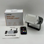 Luditek Multi-color Sound Activated Led Mini Strobe Light With Remote Control. Fixed Price $17.05.