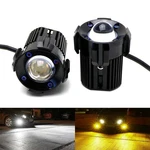 1-INCH White/yellow Dual Color 20W Mini Led Projector Lens Driving Fog Light Kit. Fixed Price $48.09.