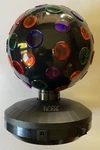 Disco Ball 7" Led Multi-colored Rotating Lights Tested. Fixed Price $16.35.